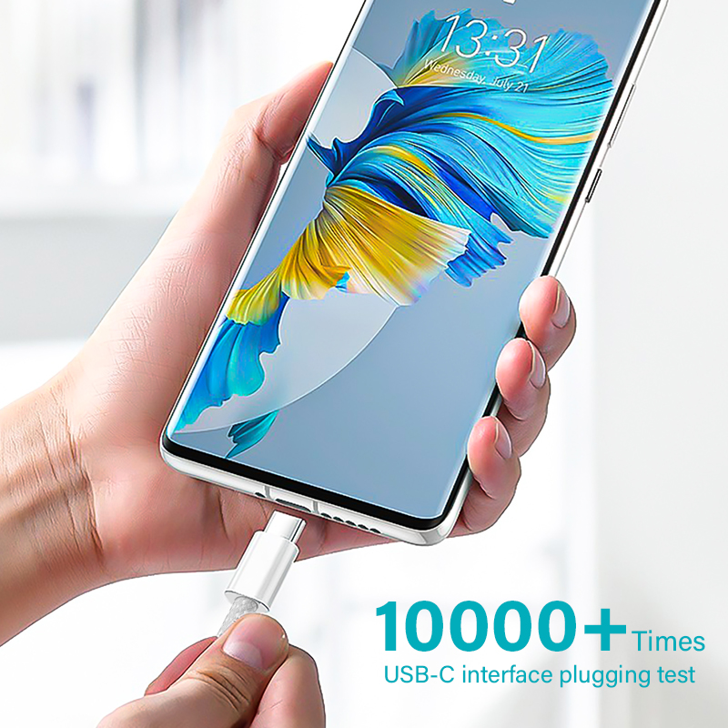 Anone充電線 傳輸線 PD快充線 編織線 Type-C 適用 iphone 15 蘋果 三星 小米 OPPO 充電線