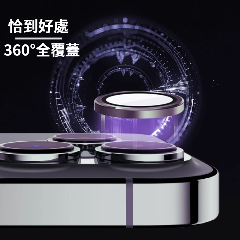 Anone 零失敗鏡頭貼 For iPhone 15 全系列 鏡頭保護貼(附對位器)